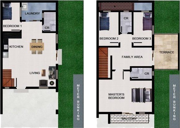 Primrose end unit Floor Plan