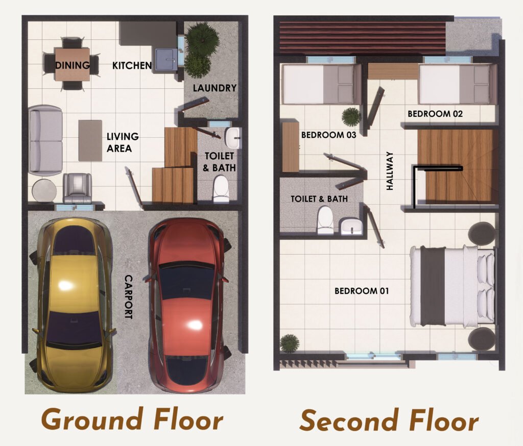 Saffron Floorplan